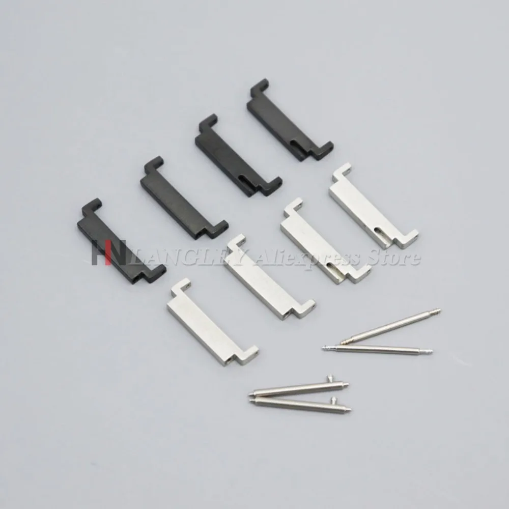 1 Paar Metalladapter für Armbänder, 18 mm auf 20/22 mm, 20 mm auf 18/20/22 mm, 22 mm auf 18/20/22 mm, Schnellverschluss-Steckverbinder, Uhrenarmband-Zubehör – Detail 4