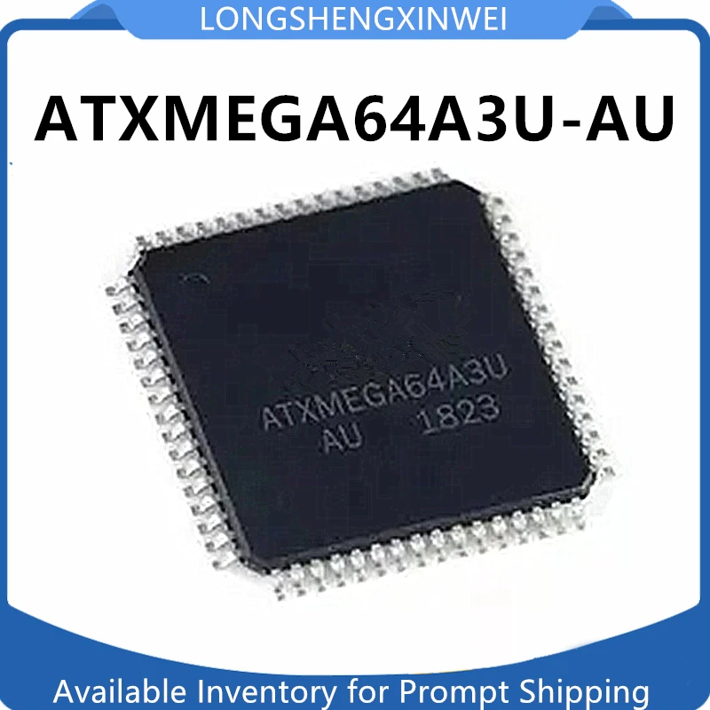 1pcs ATXMEGA128A3U-AU xmega128d3 xmega256a3b ATXMEGA64A3U-AU gekapselt TQFP-64 eingebetteten 8-Bit-Mikrocontroller