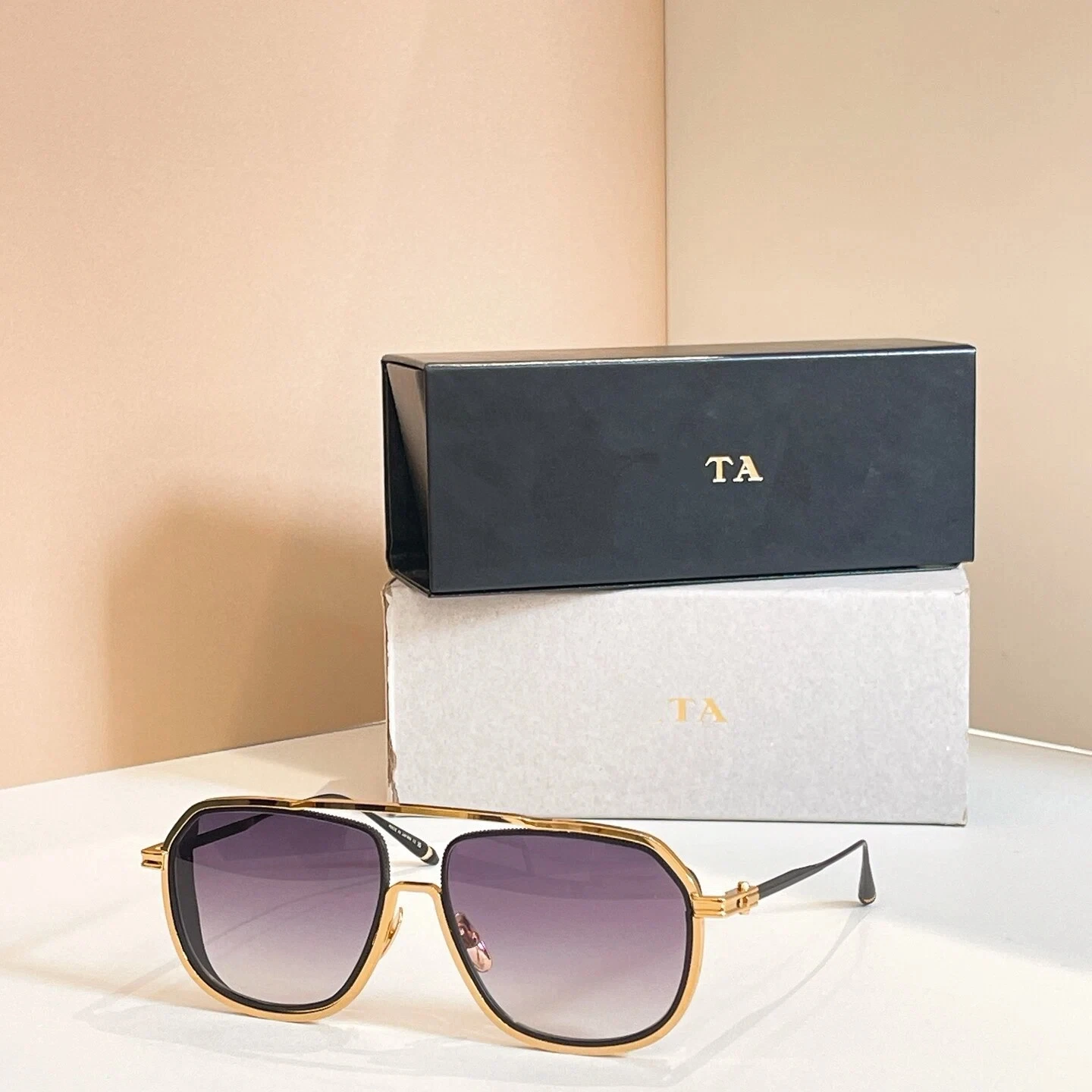 

New For DIYTA DT INTRACRAFT DTS165 UV400 Business Womens Sunglasses Fashion Vintage Luxury Leisure Men's Sun Glasses With Box