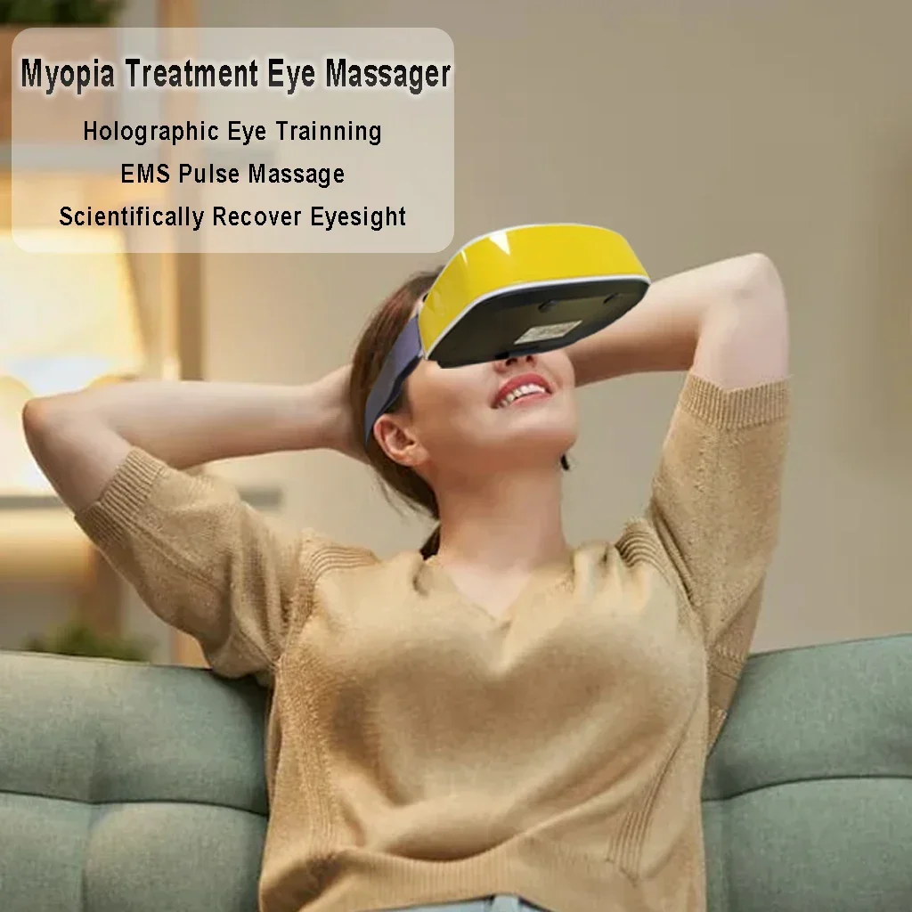 Pulse Eye Massager for Myopia Control Eye Trainning for Nearsight Vision Enhancement Eyesight Improvement