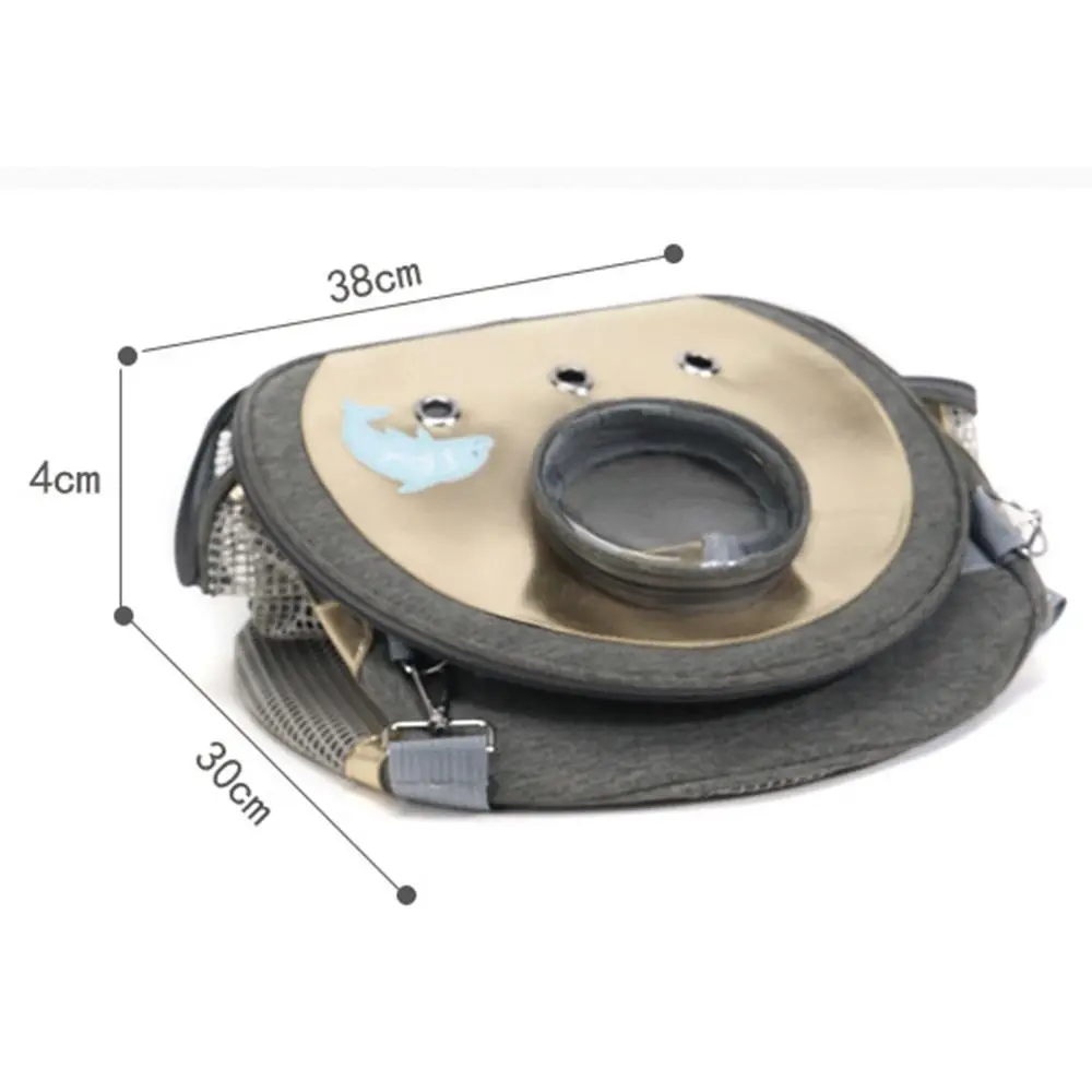 

Portable Small Pet Outing Bag Handheld Clear View Hamster Travel Carrier Oxford Lightweight Chinchilla Outdoor Cage Small Animal