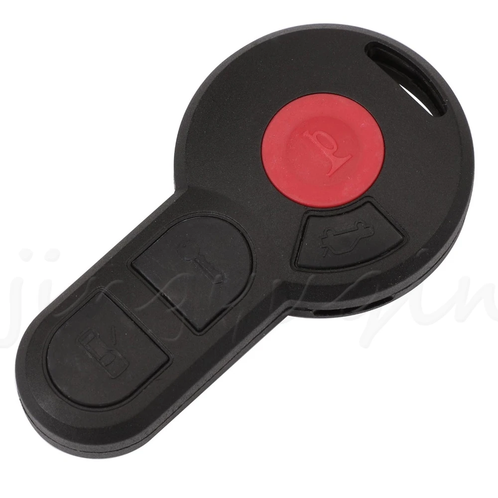 Replacement 3+1 4 Button Remote Car Key shell Case FOB Shell For VW Beetle Cabrio Golf Jetta Passat auto key smart card