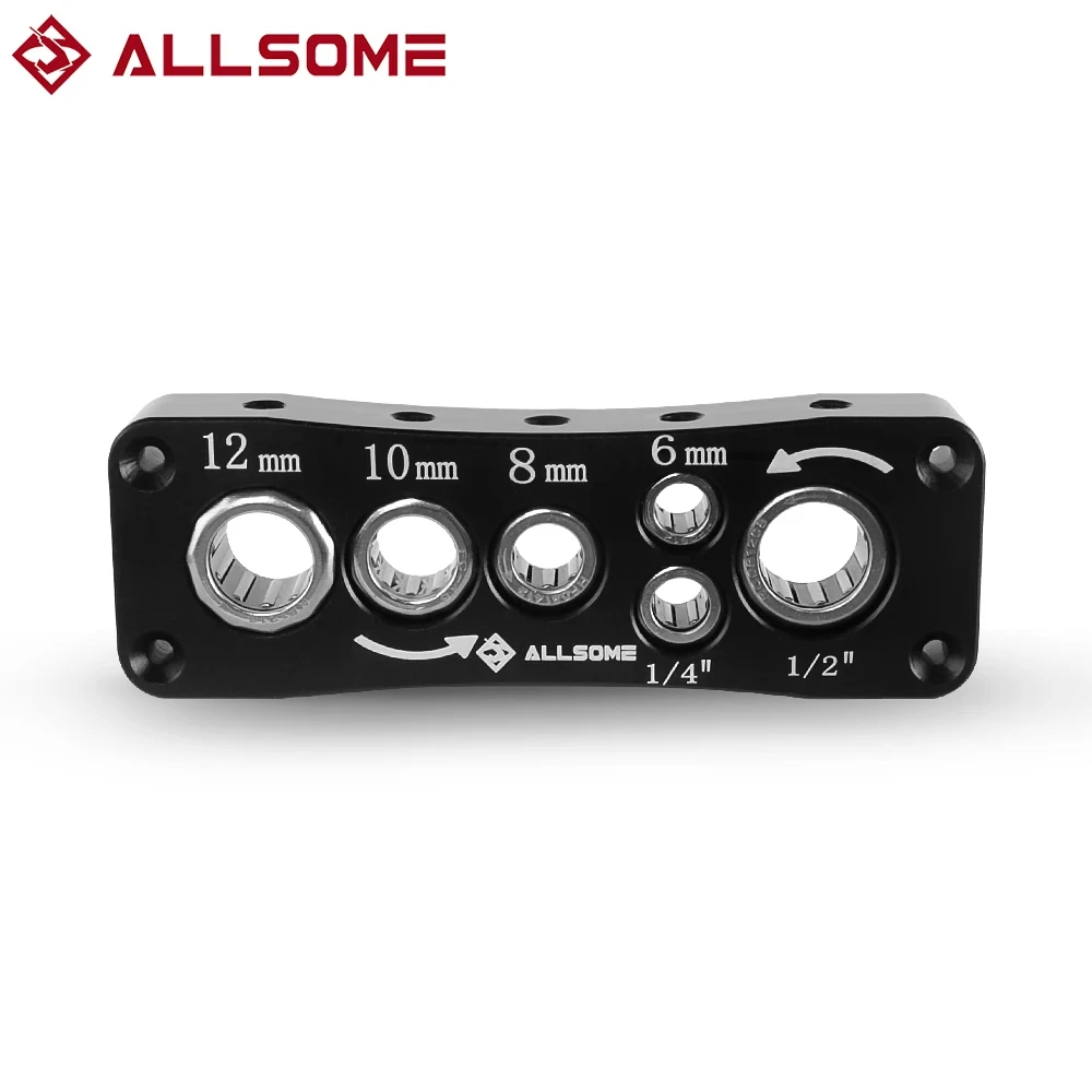 

Allsome Milling Cutter Removal Bracket High Carbon Steel Router Bit Holde Lightweight Durable Versatile Multiple Cutter Sizes