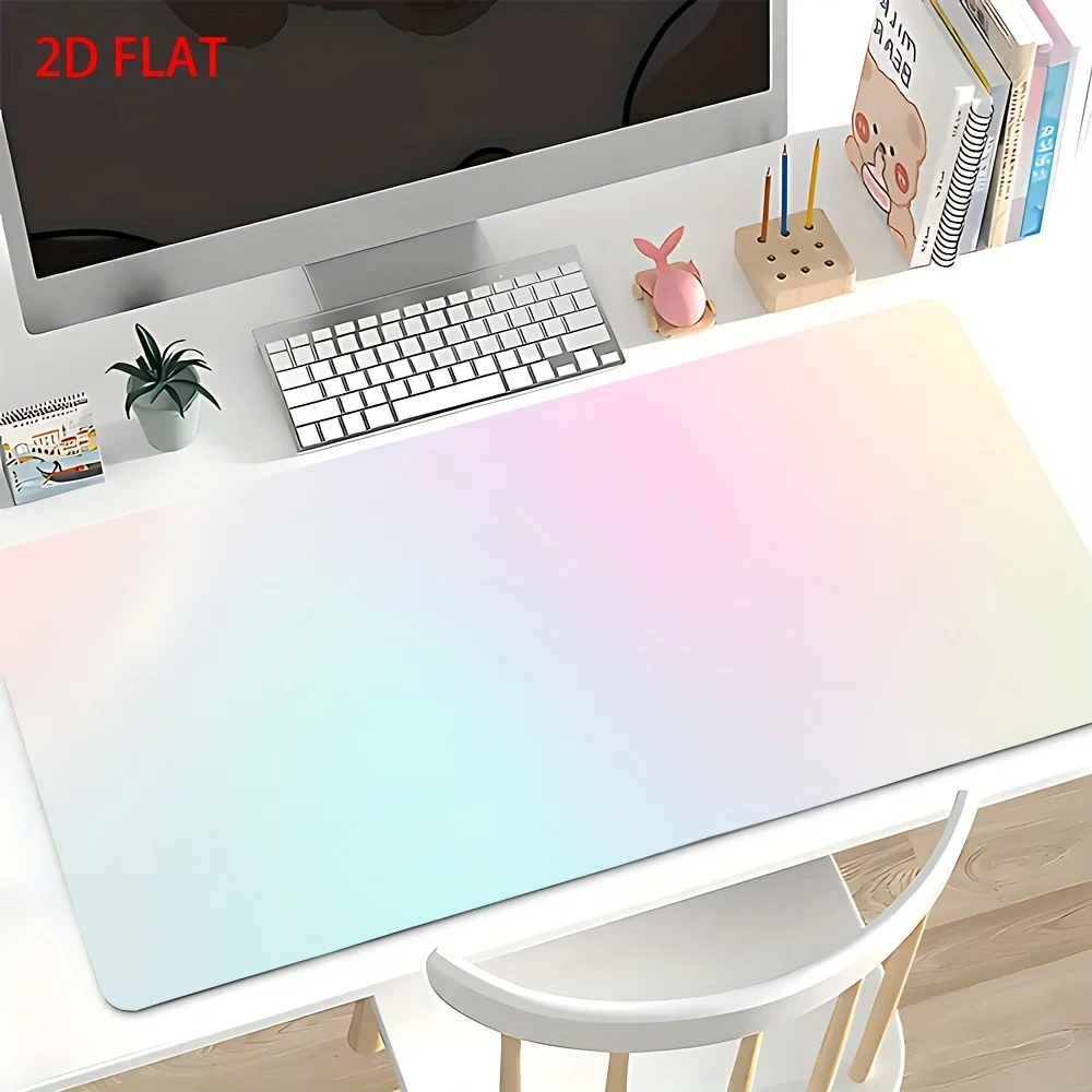

Extra Large Premium Gradient Desk Mat, Non-Slip Machine Washable Mouse Keyboard Pad, Minimalist Abstract Design
