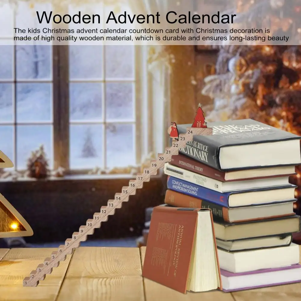 calendrier-de-l'avent-de-noel-en-bois-calendrier-de-compte-a-rebours-avec-pere-noel-montant-les-escaliers-decoration-de-noel