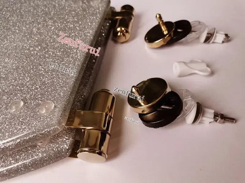 Resin Toilet Seat Ring Black Star Gold Powder OUV Stainless Steel Buffer Quick Release Hinge Universal Home