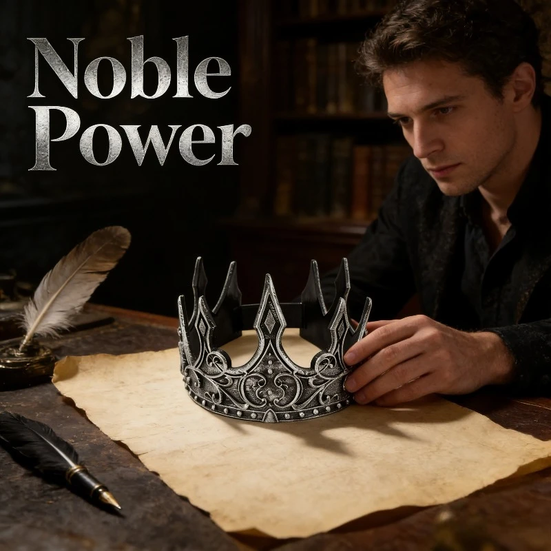 

Корона короля из латексной пены для сценических выступлений, косплея и костюмированных вечеринок – реквизит и аксессуар для переодевания