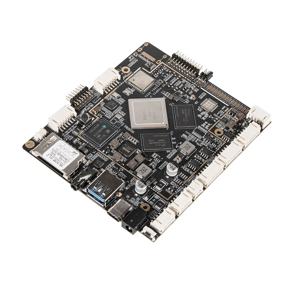 광고 화면용 안드로이드 보드 Rk3399, EDP 및 LVDS 및 MIPI 지원, 와이파이, 이더넷, 블루투스, 안드로이드 9