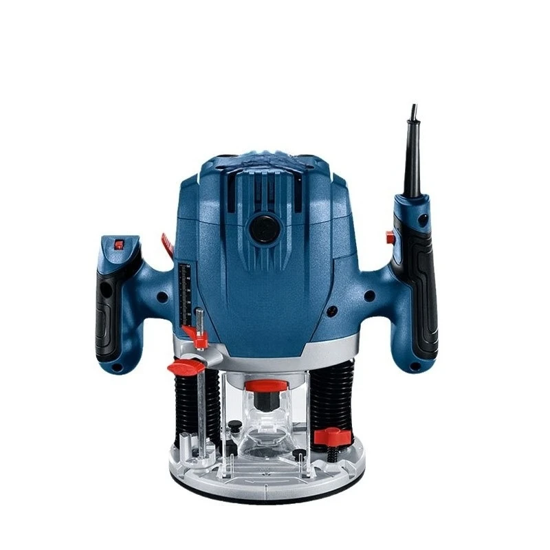 Hand-held trimmer, power tools, woodworking slotting machine