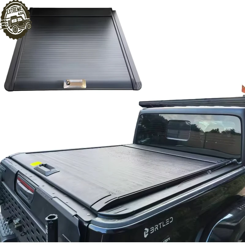 

Pickup Retractable Truck Bed Tonneau Cover Fits 2019 - 2023 Dodge Ram 1500 jeep gladiator