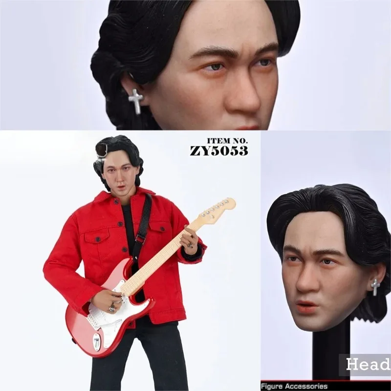 

ZYTOYS ZY5053 ZY3028 1/6 Scale Soldier Red Jacket Black Pants Clothes Wong Ka Kui Head Sculpt Model Fit 12'' Action Figure Body