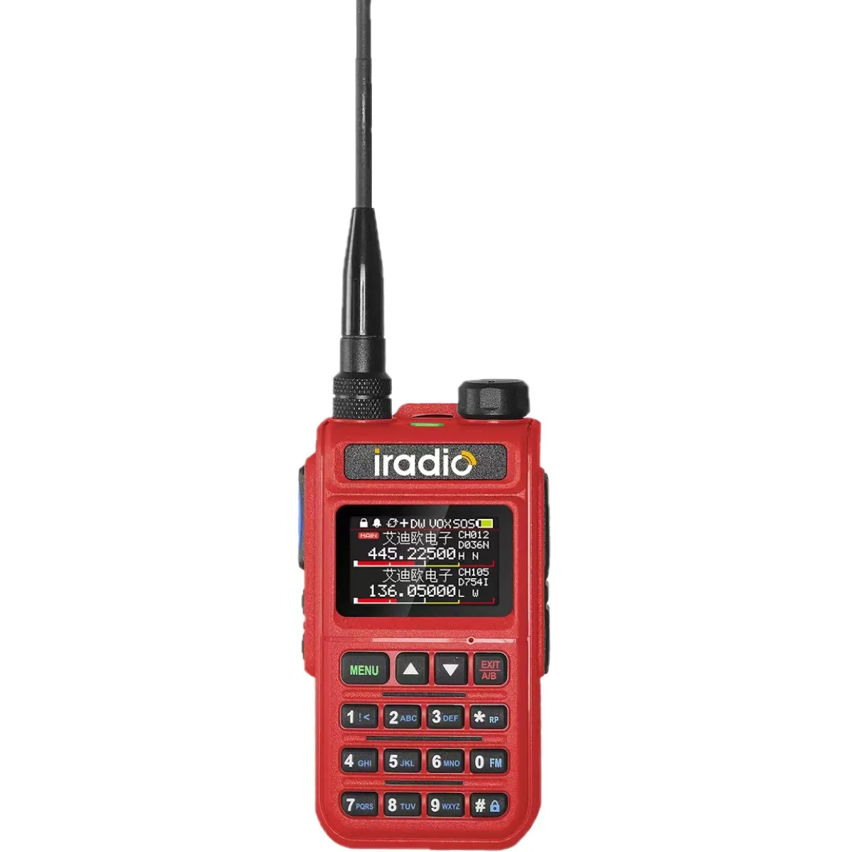 Walkie Talkie de alta potencia, actualización de la radio, de la radio, de la banda cuádruple, de la banda cuádruple, de la función de la radio, de