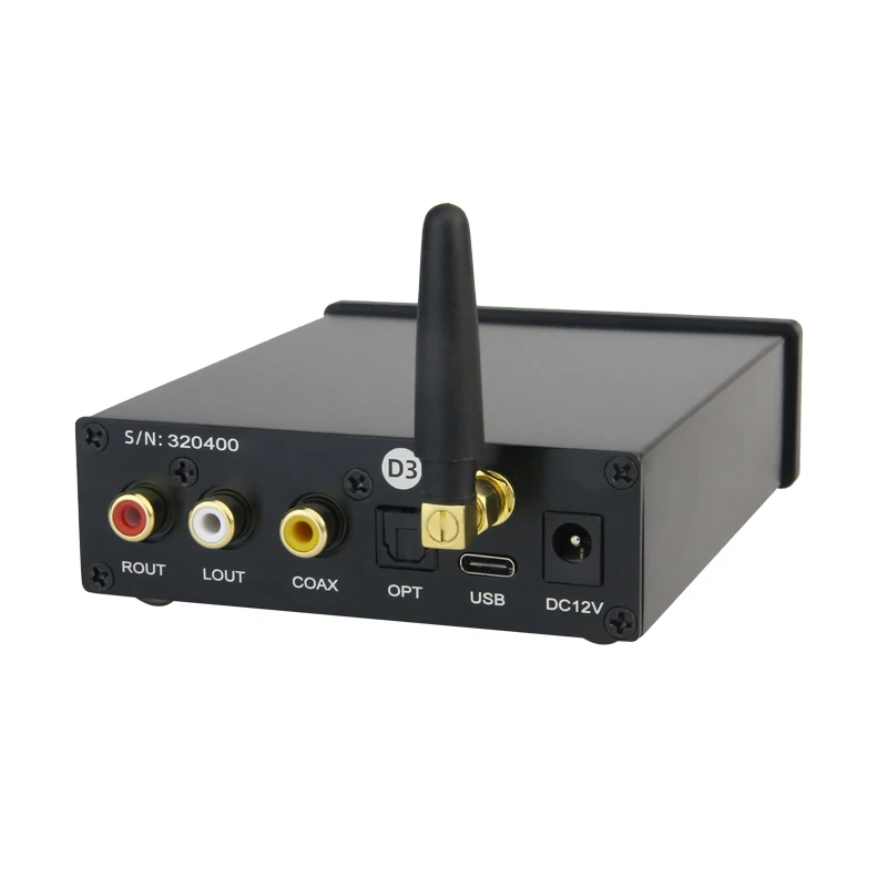 HIFI D3 dual PCM1794A decoder QCC5125 Bluetooth USB coaxial DAC aptxHD LDAC PCM1794