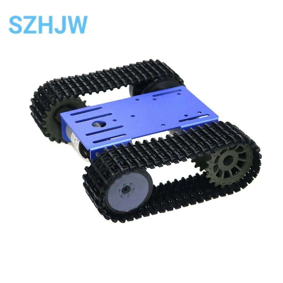 Mini T101 Smart Robot Tank Chassis Tracked Car Platform with 33GB-520 Motor for Arduino DIY Robot Toy Part