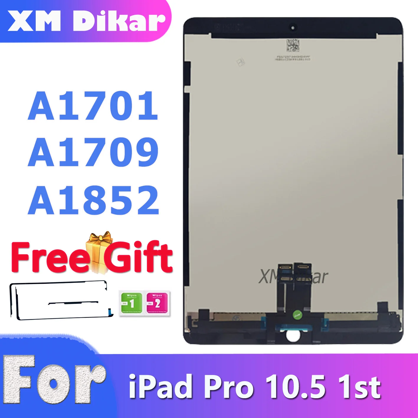 استبدال شاشة لمس LCD لجهاز iPad Pro 10.5 بمواصفات A1709 – تقييم شامل ودليل عملي