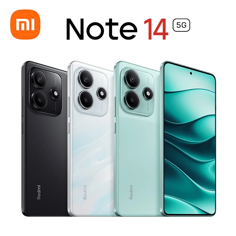 Brand New Global Version Xiaomi Redmi Note 14 Dimensity 7025 Ultra 5G Net 128GB /256GB 108MP Camera 6.67' AMOLED Display 5500mAh