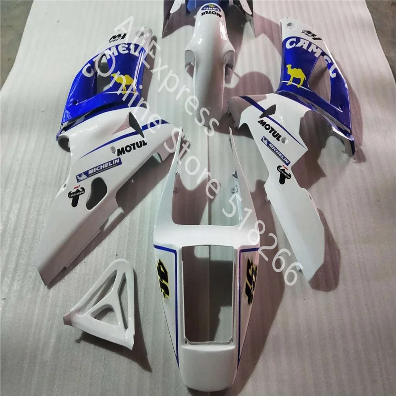 Fairings For  YAMAHA YZF R1 98 -99  Fairings   YZF1000 R1  YZFR1 1998 - 1999  blue white Bodywork Fairing kit