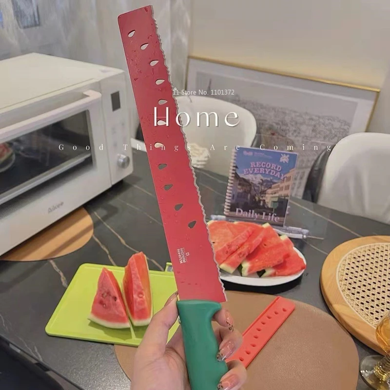 Watermelon Fruit Special Knife kitchen Bread Knife Kitchen Knives Bread Knives Large Lengthened Serrated Knife