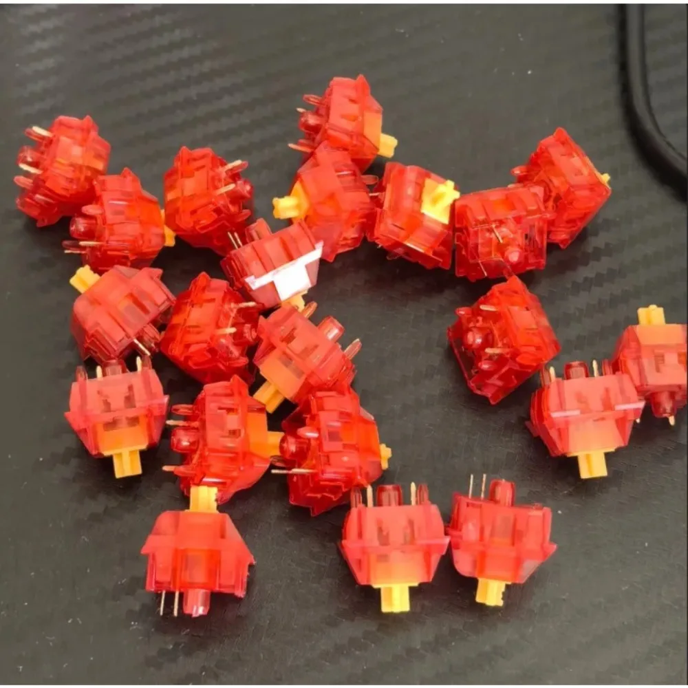 MZ Studio Y2 Linear HIFI Switch Translucent 32g 40g 48g 53g Quick Trigger for Typing Gaming Mechanical Keyboard Accessories Gift