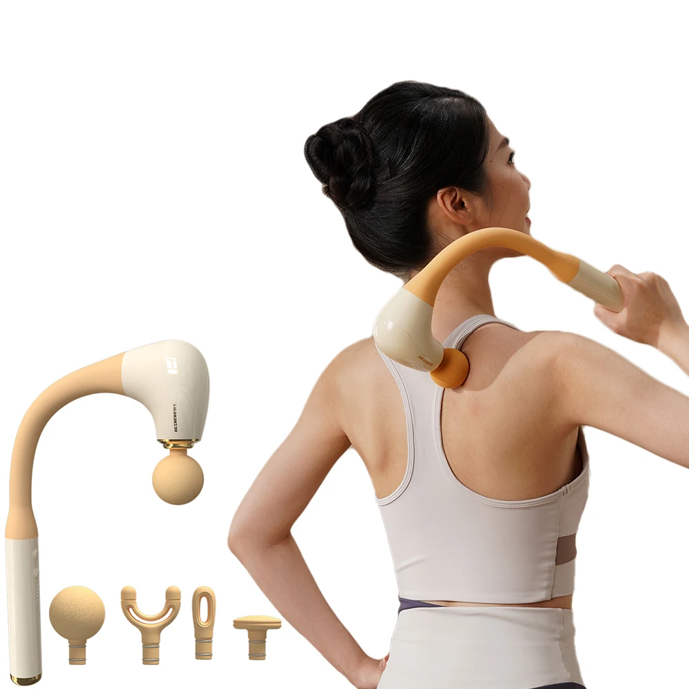 

Multifunctional Handheld Rechargeable Full-Body Muscle Physical Therapy Fascial Massage Hammer Electric Back Massager Timing