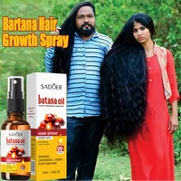 Spray para el crecimiento del cabello Batana, anticaída, pérdida de cabello, tratamiento dañado del cuero cabelludo, aceite de suero, nutre las raíces, cuidado de la salud del cabello de crecimiento rápido