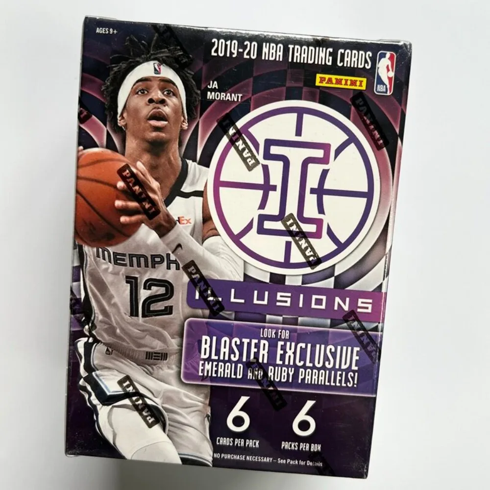 Panini 2019-20 Illusions Court Sports Trading Cards Blaster Box Factory Sealed Exclusive Parallel Rookie Hobby Collectible Gift