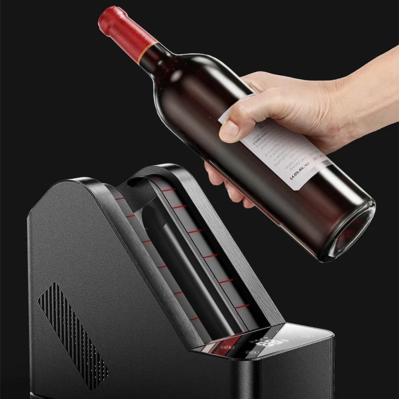Red Wine Chiller Machine Bar & KTV Semiconductor Wine Cooler 1-20°C Temperature Adjustment Precise Temp Control