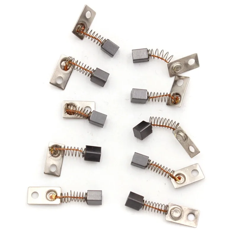 Saeyang 시리즈 210 102L 105L 탄소 브러시 연삭기, 마이크로 모터 교체 예비 부품 10 개, 3*3*4.5mm