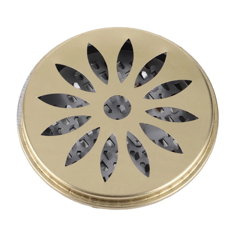 Metal Bronze color Incense Coil Holder Diameter 15cm Stainless steel Coil Holder Coil Burner Holder Home Use