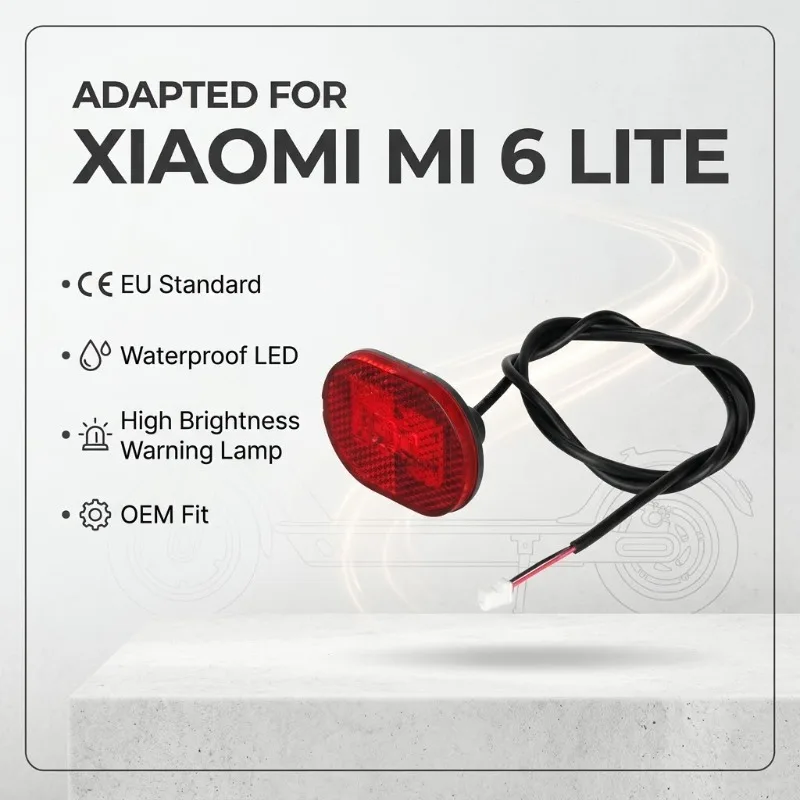 lanterna-traseira-led-a-prova-d'Agua-padrao-ue-para-scooter-eletrico-xiaomi-mi-6-lite-lampada-de-advertencia-de-alta-luminosidade-oem
