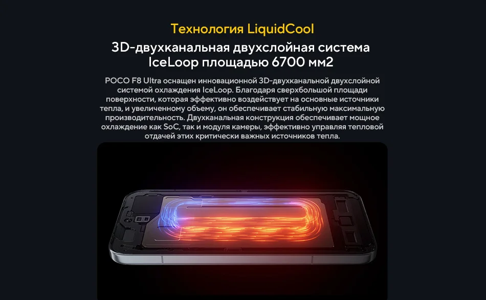 POCO F8 Ultra World Premiere Global Version Smartphone Snapdragon 8 Elite Gen 5 50MP 6.9" 120Hz display 6500mAh battery