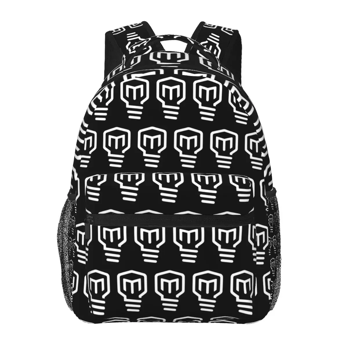 Mark Rober HD Logo Backpacks Boys Girls Bookbag Students School Bags Cartoon Laptop Rucksack Shoulder Bag Large Capacity