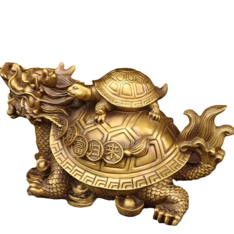 

Brass Dragon Turtle, Return of Fortune Mother and Son Turtle, Copper Cornucopia Dragon Turtle