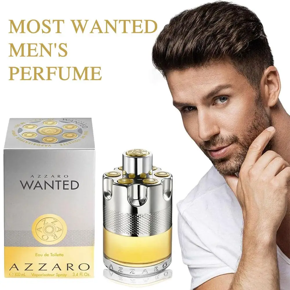 Azzaro Wanted Eau de Toilette للرجال سبايسي، هيل، فيتيفر، ليمون أزارو وانتد أو دو برفوم 100 مل عطر رجالي