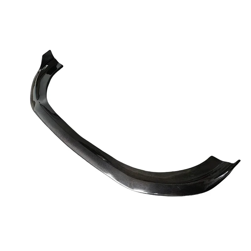 شفة أمامية من ألياف الكربون طراز B لـ S- Class W222 S63 2017-2020 شفة المصد الأمامي المفسد