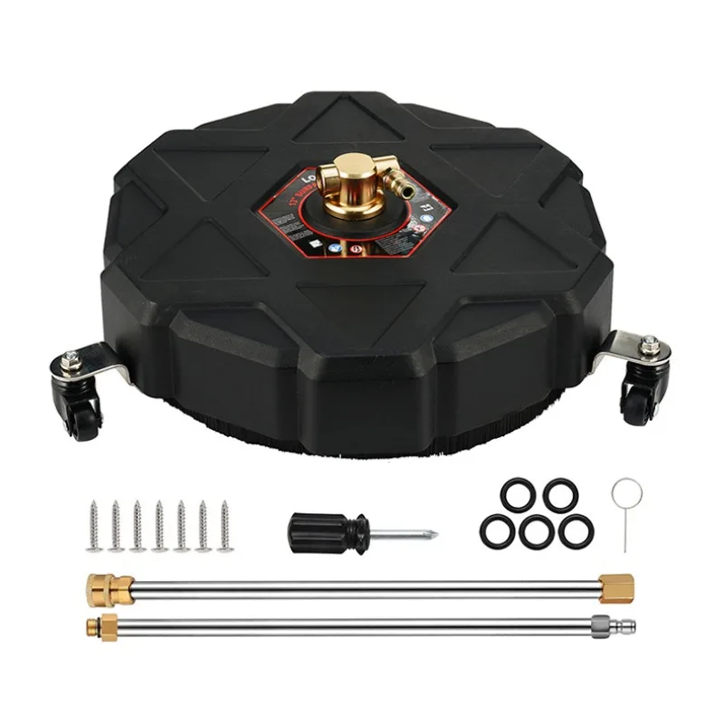 13/16 Inch Pressure Washer Surface Cleaner with Extension Wand 1/4