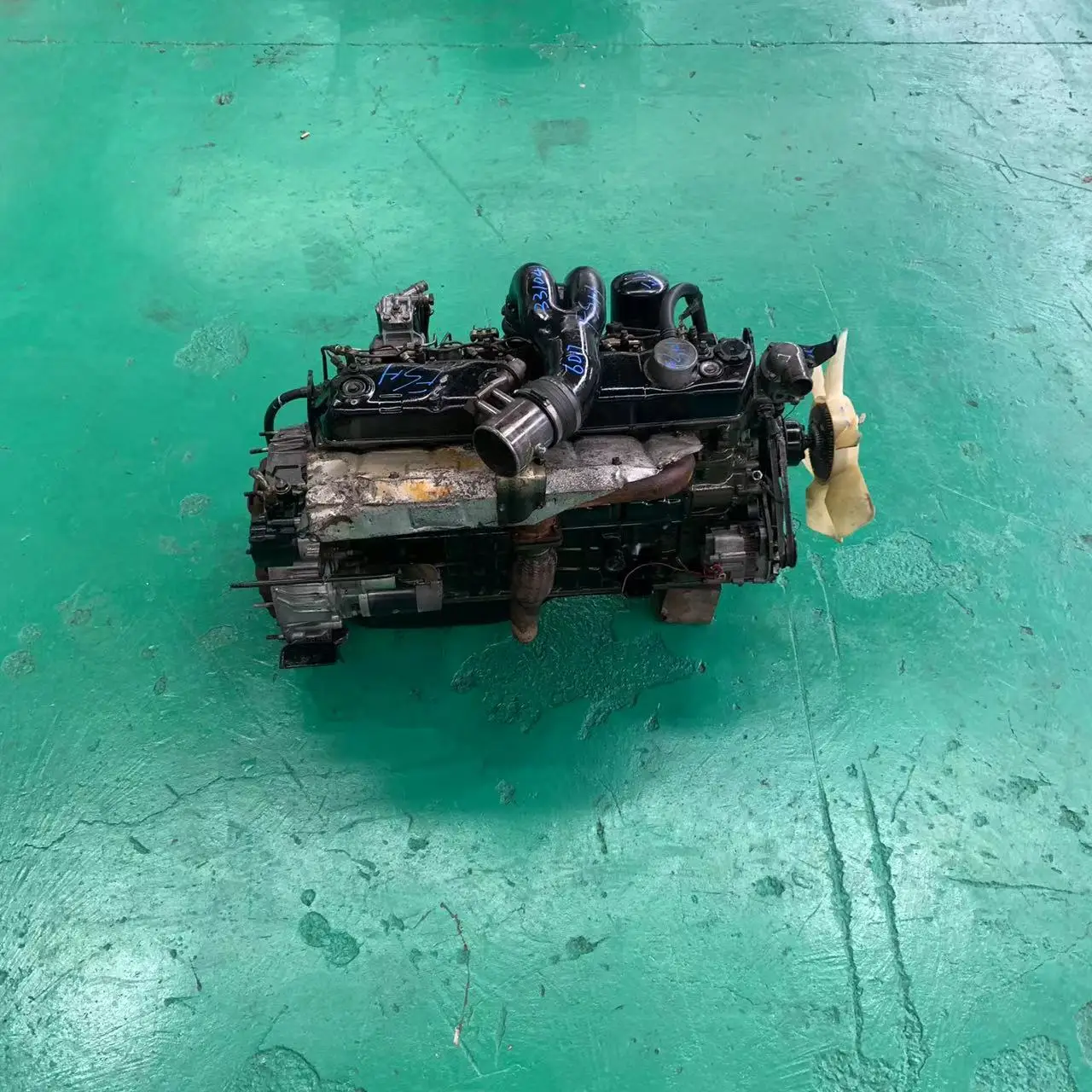 6D17 جودة عالية تستخدم محرك الجمعية الديزل لميتسوبيشي للشاحنات 6 اسطوانة فوسو