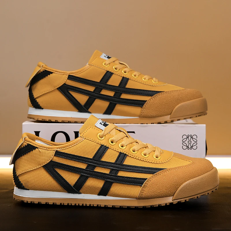 

Новые мужские спортивные парусиновые туфли на открытом воздухе — модные и универсальные с нескользящей подкладкой, подходящие для активного отдыха и повседневного ношения. L