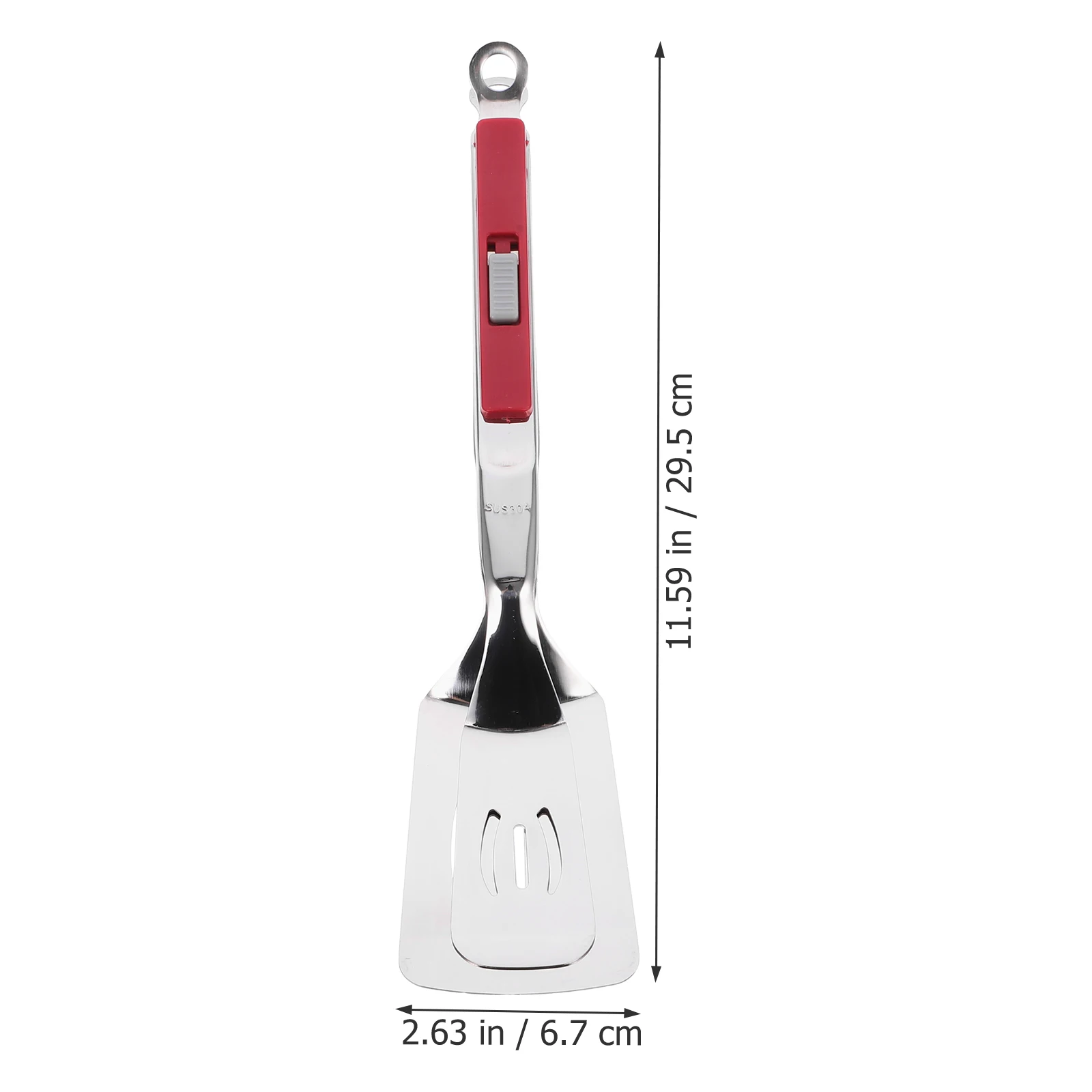 

Stainless Steel Grilling Spatula Tongs Multi-Use Kitchen Cooking Tools For Flipping Steaks Fish Vegetables Non-Stick Bbq