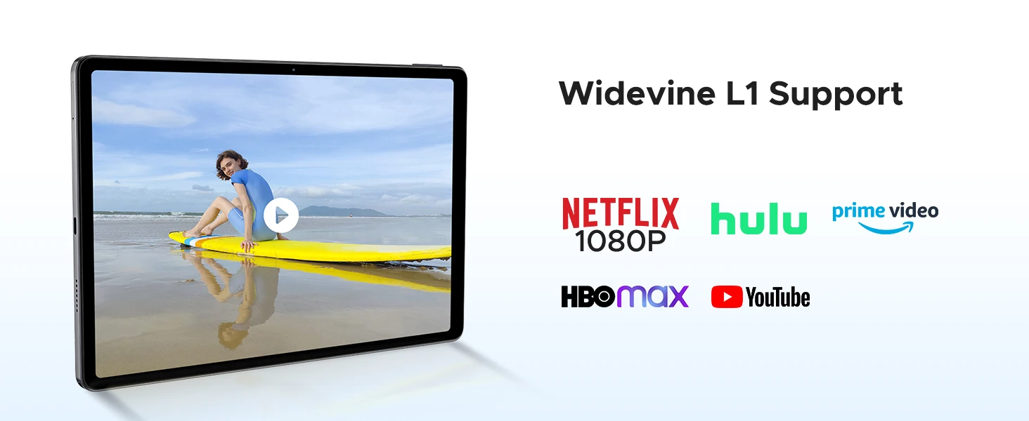 DOOGEE U11 Pro 2in1 PC Tablet 30GB(6+24) 256GB 11" 8580mAh Battery Dual Speakers Unisoc T7200 Android 16 Tablet Widevine L1