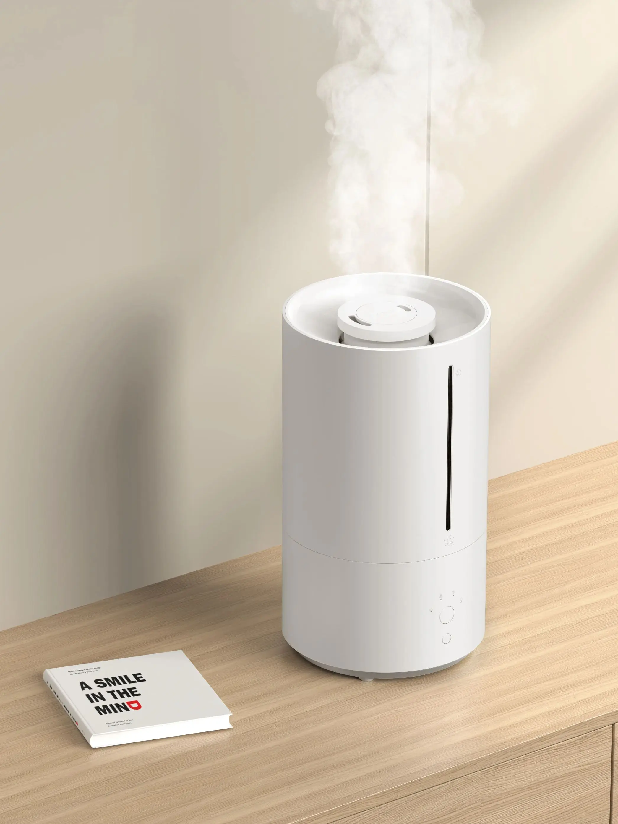 Xiaomi – humidificateur intelligent 2, 4,5 l amélioré, purificateur d'air léger UV-C, Mode automatique, silencieux pour la maison