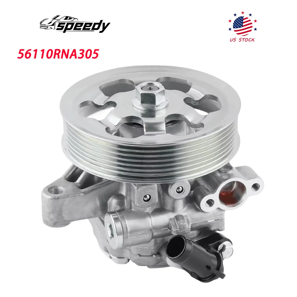 

56110RNA305 Power Steering Pump with Pulley for 2006-2011 Honda Civic 1.8L SP-0343 56110RNAA01 56110-RNAA02