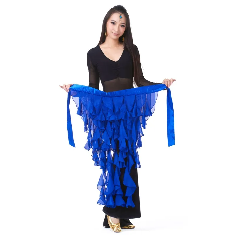 customized Mid wrinkled long sleeved nine tailed fox set belly dance costumes practice suit set martial arts practice suit set