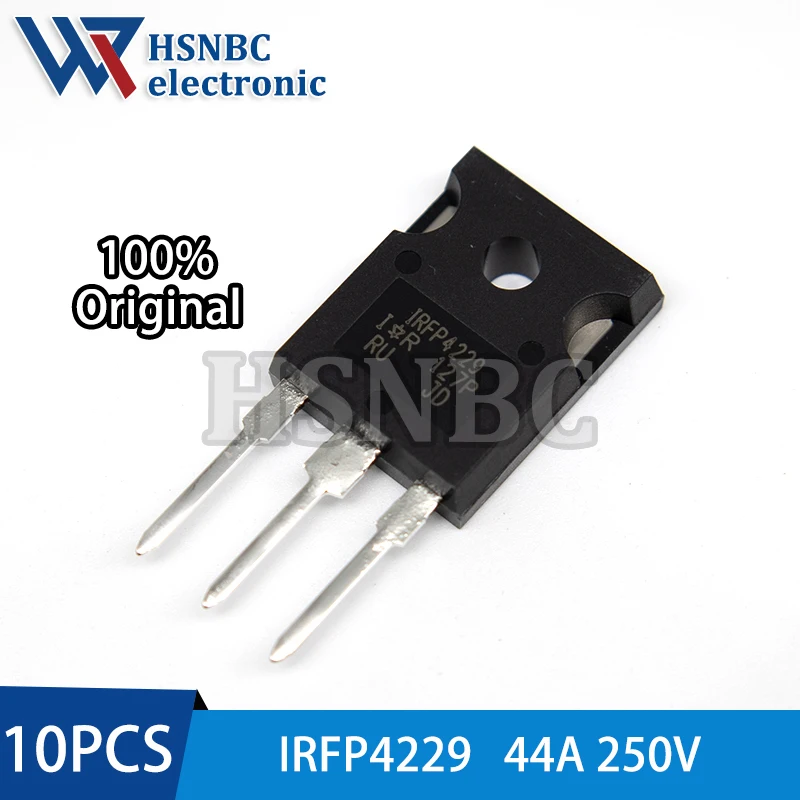 

10PCS IRFP4229 IRFP4229PBF TO-247 44A 250V N-channel Power MOSFET Transistor 100% New Original