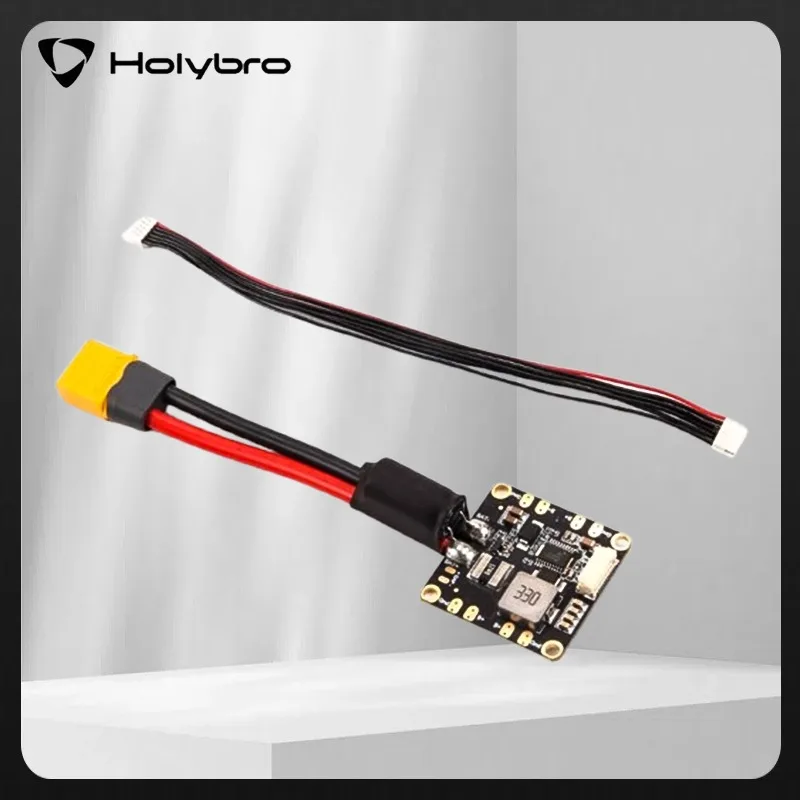 

Holybro PM06 V2 14S Power Module 2S-14S Input voltage 60A Rated Current For Pixhawk 4 Pixhawk 4 Mini Durandal Pix32 RC FPV Drone