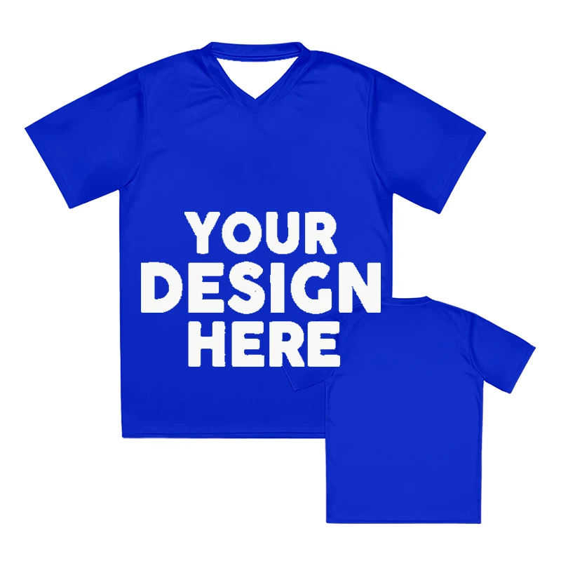 قميص مخصص ثلاثية الأبعاد تي شيرت رياضي للرجال النساء الصيف كرة القدم جيرسي تي شيرت برقبة على شكل v الشارع الشهير y2k أفضل الهدايا تي شيرت الاطفال تيز