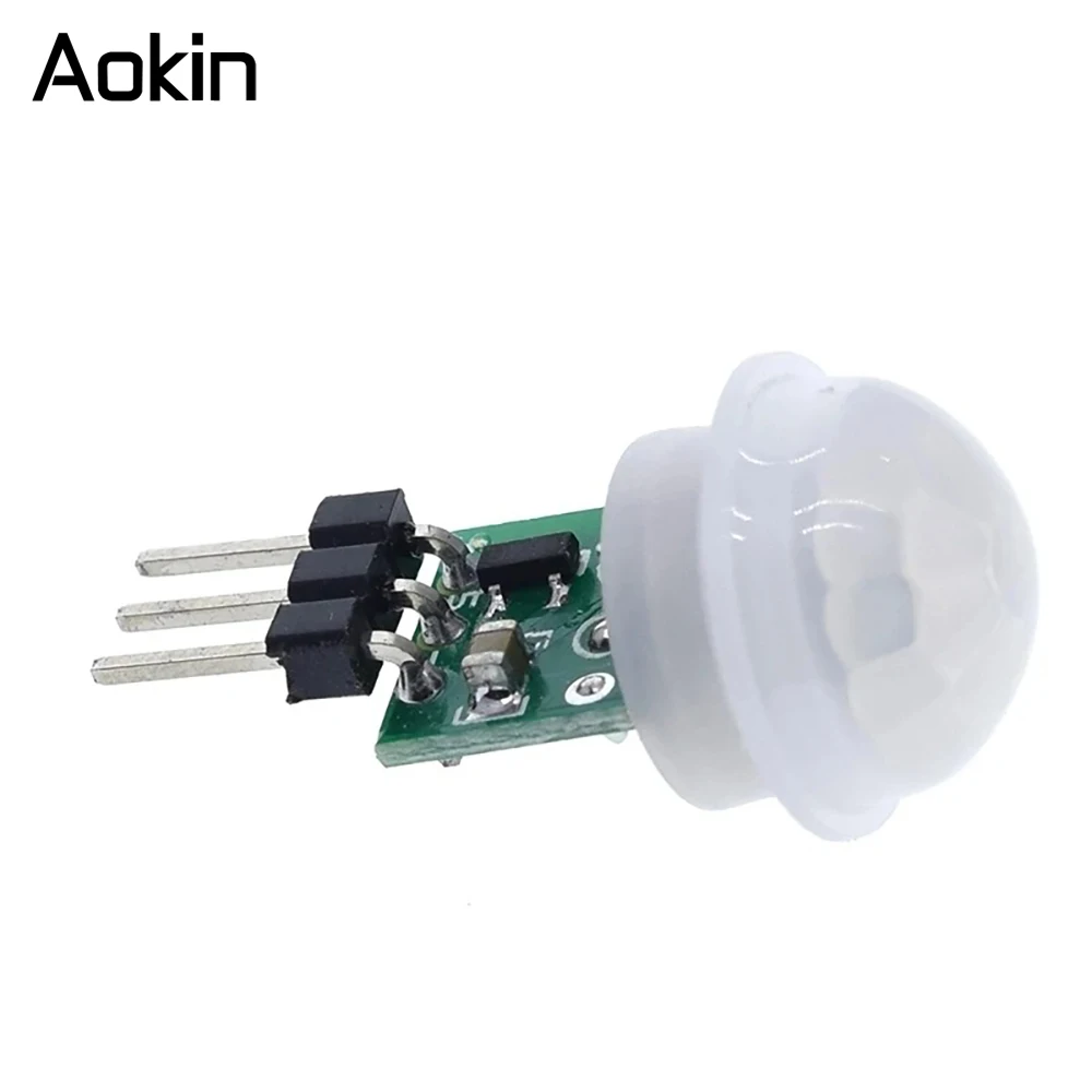 1/5PCS Micro Human Body Sensing Module PIR Module Infrared Module Pyroelectric Human Body Infrared Sensor Module