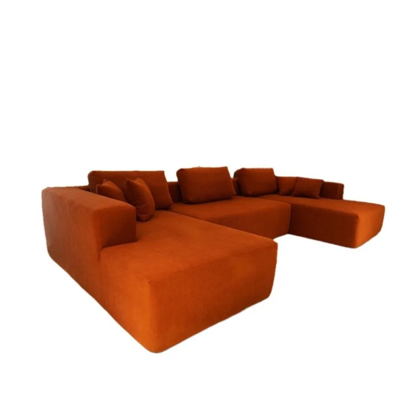 

Vacuum compression fabric sofa