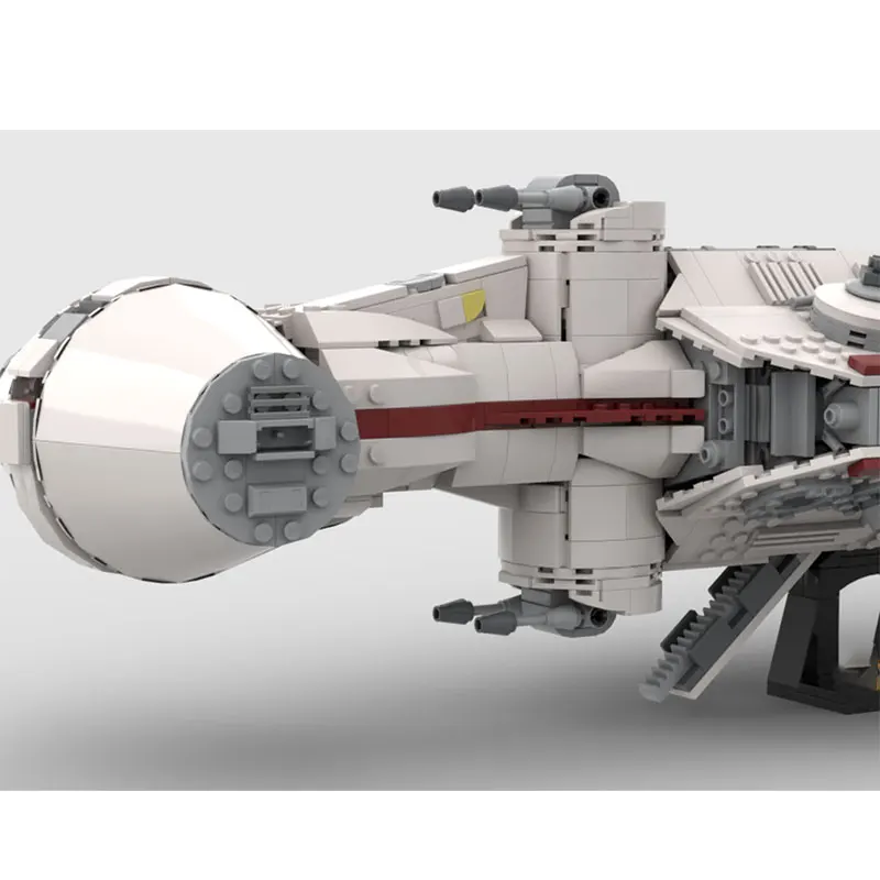 MOC بنة حرب الفضاء سلسلة UCS Tantive IV 1/140 مقياس وحدات الإبداع التعليم لغز لعبة juguداعي هدية MOC-234391