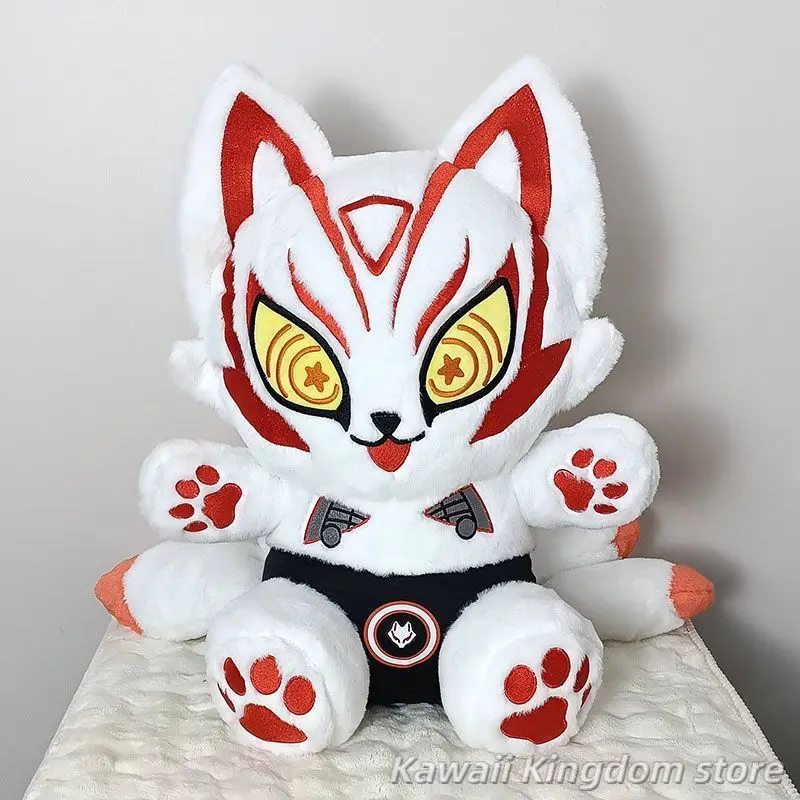 

KAMEN RIDER GEATS MK9 40cm Anime Soft Plush Cotton Doll Dress Up Toys Cosplay Sitting Posture Figures Pillow With Clothes